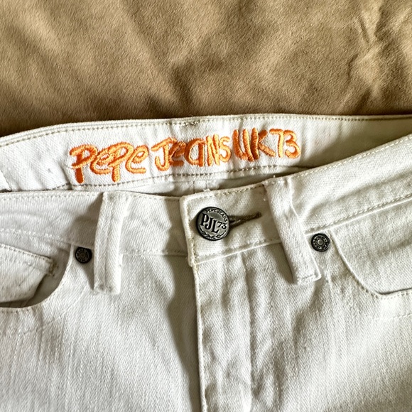 Pepe PLJ Series 73- White Flare Jeans - Picture 2 of 9